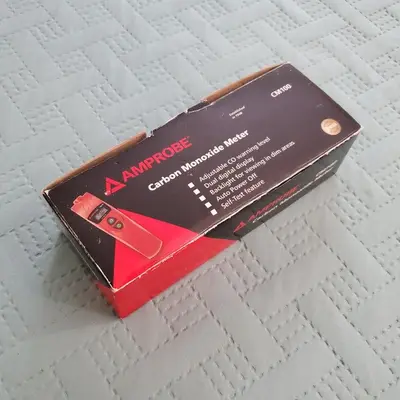 Amprobe CM100 Carbon Monoxide Meter with Adjustable Alarm Level