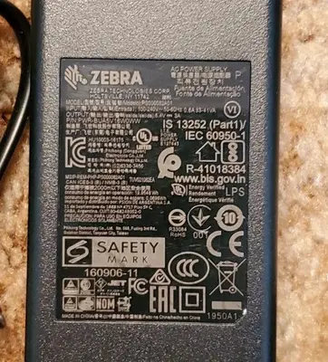 Original Zebra 5.4V 3A AC Adapter for MC2100 / MC2180 photo 2