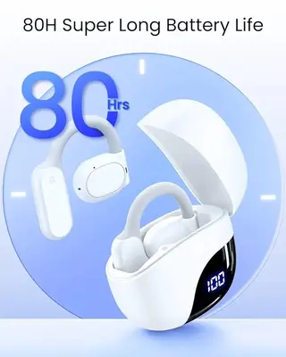 TAGRY Open-Ear Bluetooth Earbuds with Earhooks, 80 Hours, IPX7 photo 4