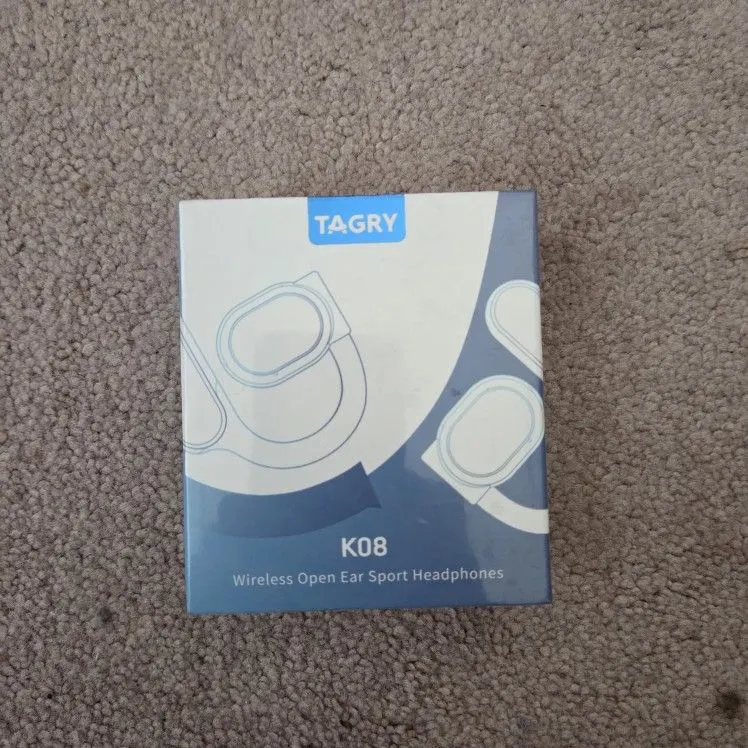TAGRY Open-Ear Bluetooth Earbuds with Earhooks, 80 Hours, IPX7