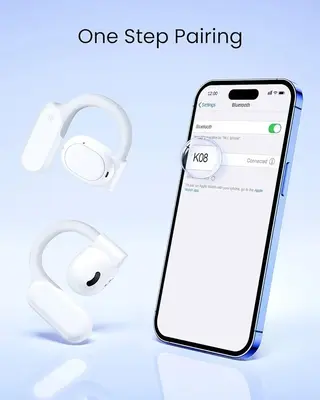 TAGRY Open-Ear Bluetooth Earbuds with Earhooks, 80 Hours, IPX7 photo 9