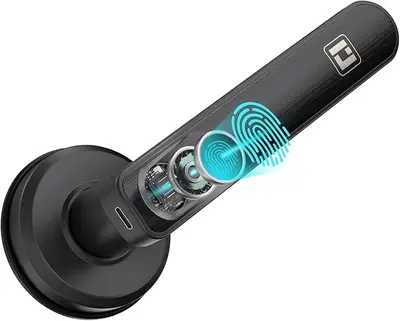 L-B201 Geek Smart Fingerprint Door Knob Lock, Keyless Entry photo 3