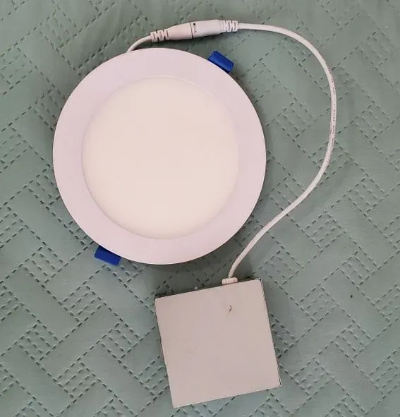 TORCHSTAR 6" Low-Profile Ultra-Thin Recessed Ceiling Light, 12W