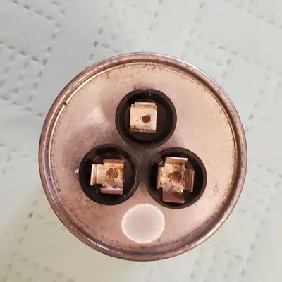 GE 27L522 Dual Run Capacitor, 7.5 uF, 370V AC photo 3