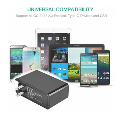 4-Port USB-C Wall Charger with Foldable Plug photo 5