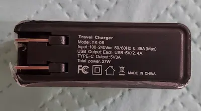 4-Port USB-C Wall Charger with Foldable Plug photo 3