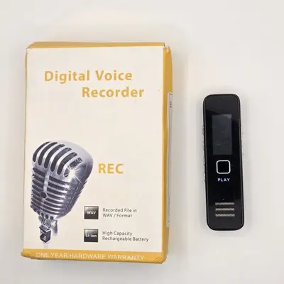 Digital Voice Recorder, Unused