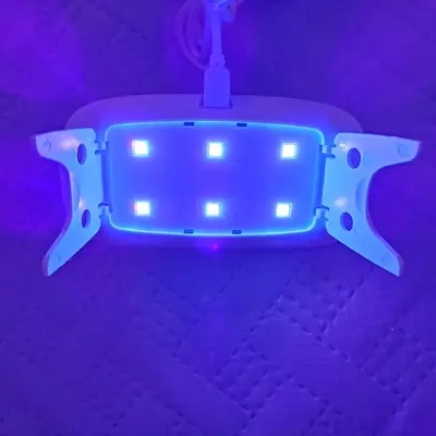 6W LED UV Nail Dryer Curing Lamp, USB Powered photo 5