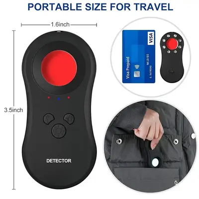 3-in-1 Hidden Camera Detector, Luggage Alarm and Flashlight photo 3