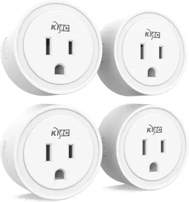 KMC Mini Wi-Fi Smart Plugs, 4-Pack photo 2