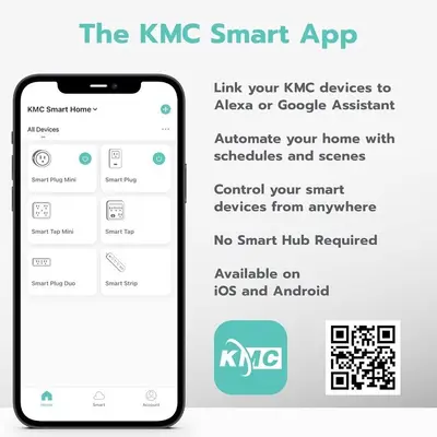KMC Mini Wi-Fi Smart Plugs, 4-Pack photo 7