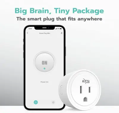 KMC Mini Wi-Fi Smart Plugs, 4-Pack photo 3