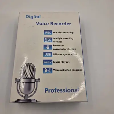 64GB Digital Voice Recorder with Playback, Voice Activated photo 6