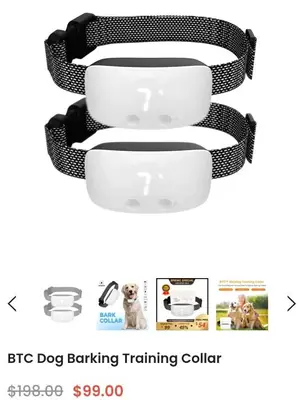 Rechargeable Dog Bark Training Collar for All Sizes photo 11