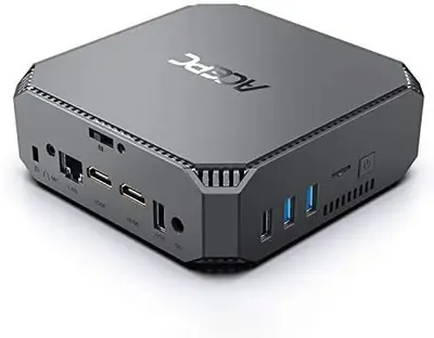 ACEPC AK2 Mini PC, Celeron J3455, 4GB/64GB eMMC, Windows 10 photo 10