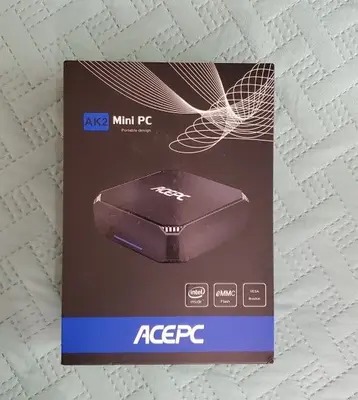 ACEPC AK2 Mini PC, Celeron J3455, 4GB/64GB eMMC, Windows 10