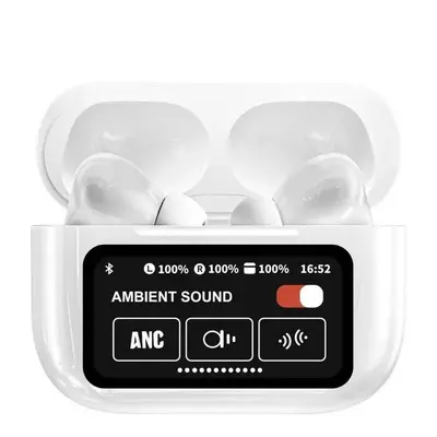 A9 Pro ANC Wireless Earbuds with Touch Screen Case, Bluetooth 5.4 photo 2