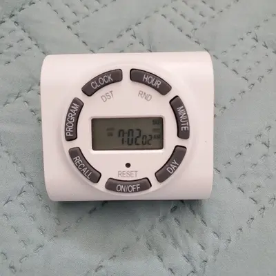 15A 7-Day Indoor Plug-In Digital Timer
