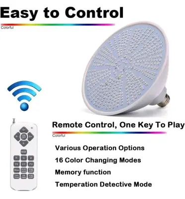 RF Remote for RGB Pond, Fountain and Pool LED Lights photo 3