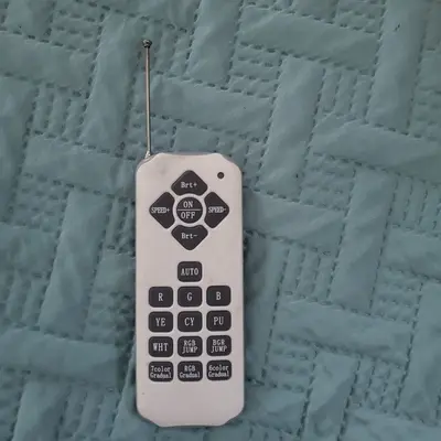RF Remote for RGB Pond, Fountain and Pool LED Lights