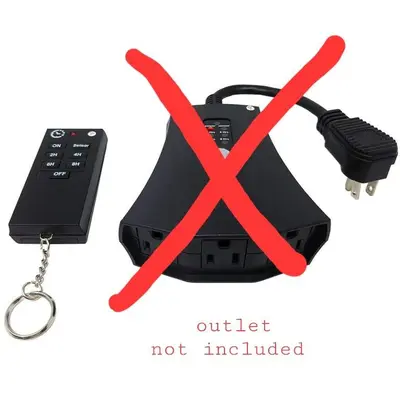 TR033-7 Remote and Countdown Timer for Outdoor Remote Outlet (Remote Only) photo 3