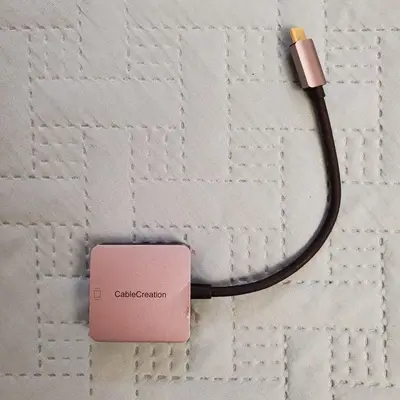 USB-C to DVI Adapter Cable, 1080P, for MacBook Pro and iPad Pro