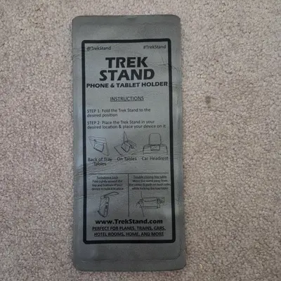 Trek Stand Flexible Phone and Small Tablet Holder