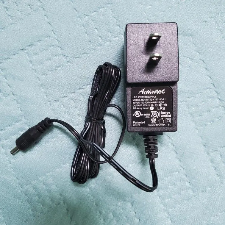 Actiontec Genuine 12V 1A AC Adapter MT12-Y120100-A1