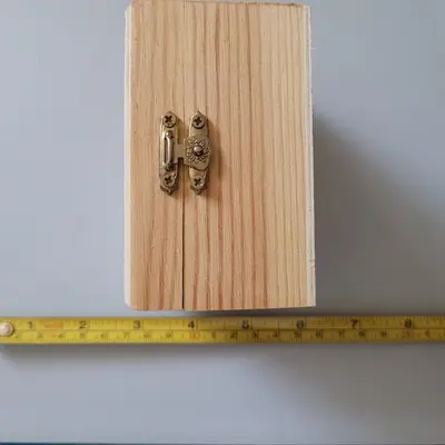 Small Wooden Storage Box photo 2
