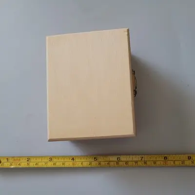 Small Wooden Storage Box photo 3