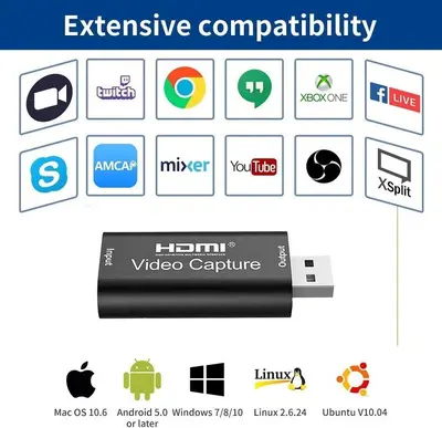 4K HDMI to USB 2.0 Video Capture Card photo 3