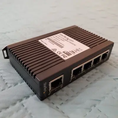 StarTech 5-Port Unmanaged Industrial Ethernet Switch, DIN Rail