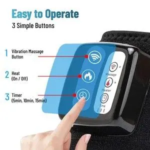 TRAKK Rechargeable Heating and Massaging Knee and Shoulder Wrap photo 7