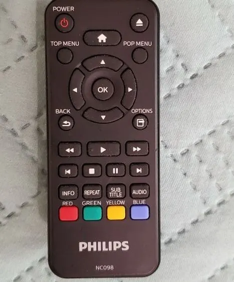 Philips NC098 Remote for BDP1502/F7 Blu-ray/DVD Players