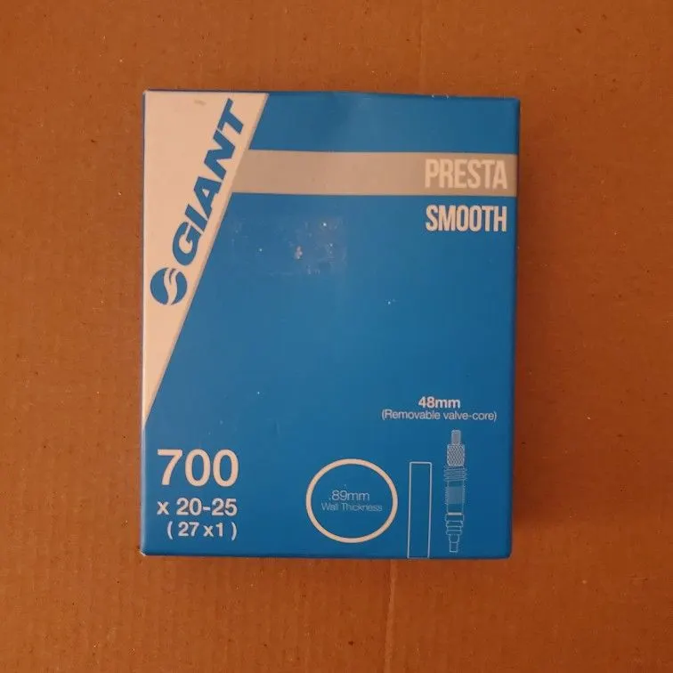 Giant Presto Inner Tube, 700x20-25, Presta 60mm Valve