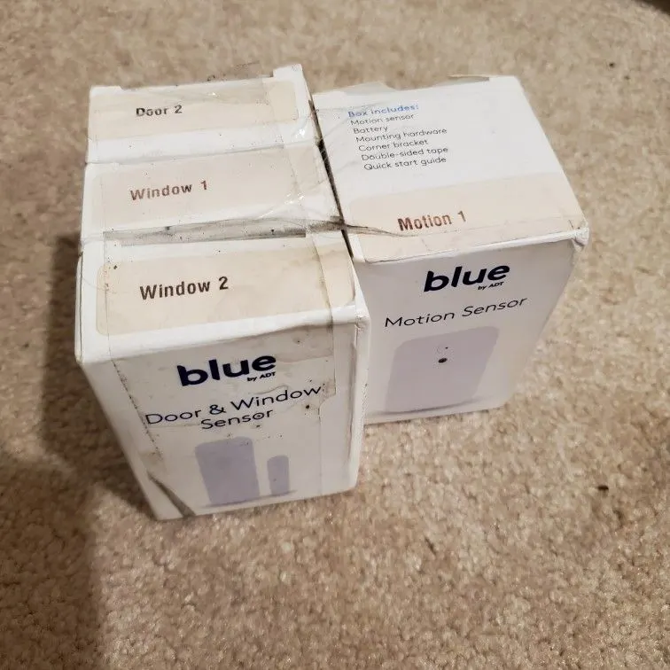 ADT Blue DIY 4-Piece Home Security System