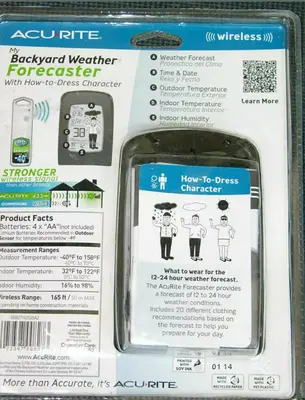 AcuRite Wireless My Backyard Weather Forecaster photo 2