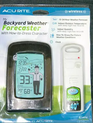 AcuRite Wireless My Backyard Weather Forecaster
