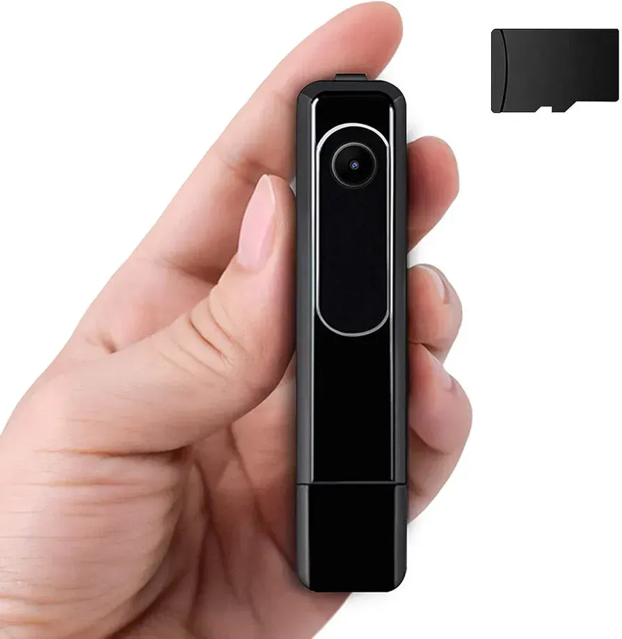 Ehomful HD 1080P Mini Body Camera with 32GB MicroSD Card