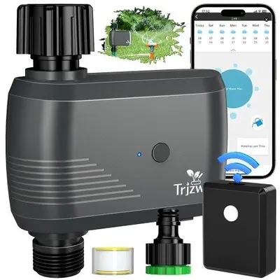 Smart WiFi Sprinkler Timer, App-Controlled Garden and Lawn Irrigation photo 2