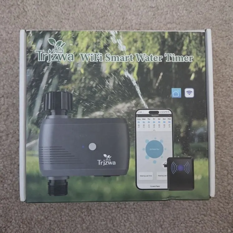 Smart WiFi Sprinkler Timer, App-Controlled Garden and Lawn Irrigation