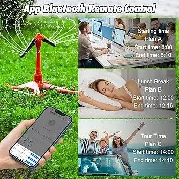 Smart WiFi Sprinkler Timer, App-Controlled Garden and Lawn Irrigation photo 3