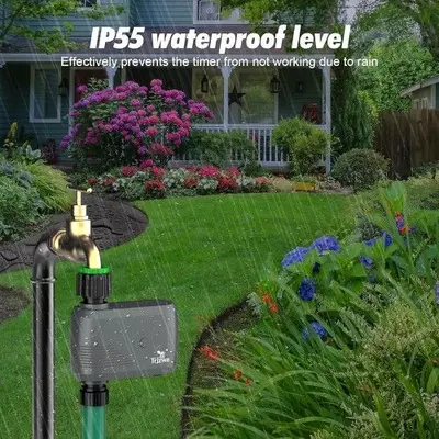 Smart WiFi Sprinkler Timer, App-Controlled Garden and Lawn Irrigation photo 5
