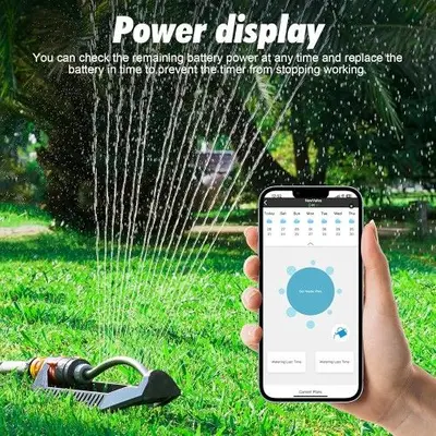 Smart WiFi Sprinkler Timer, App-Controlled Garden and Lawn Irrigation photo 7