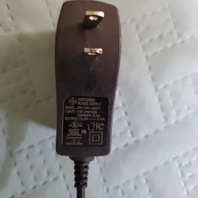 16.8V 600mA AC/DC Power Supply Adapter, 5.5mm