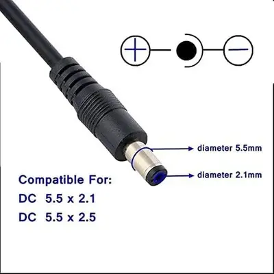 16.8V 600mA AC/DC Power Supply Adapter, 5.5mm photo 3