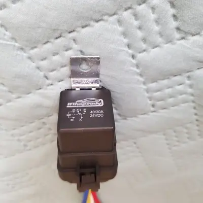 IRHAPSODY 24V DC 40/30A Waterproof Relay with Heavy Duty 12AWG Harness photo 2