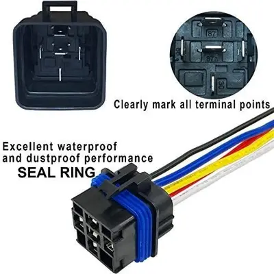 IRHAPSODY 24V DC 40/30A Waterproof Relay with Heavy Duty 12AWG Harness photo 4