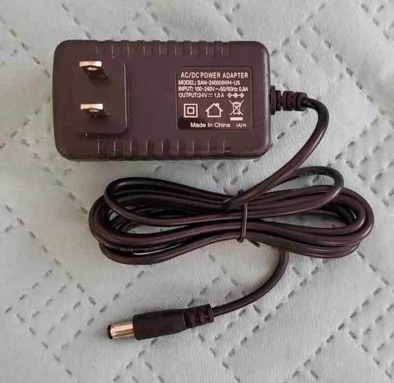 24V 1A High-Quality AC/DC Power Adapter