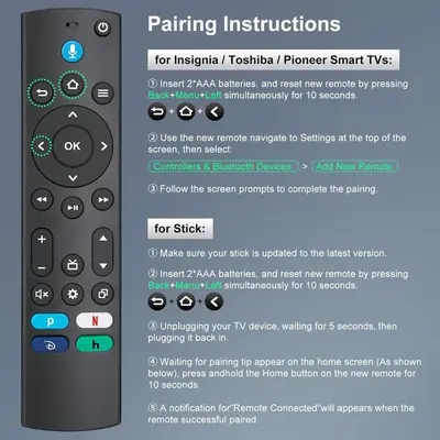 Voice Remote for Fire TV Stick and Insignia/Toshiba Fire TVs (2021) photo 3